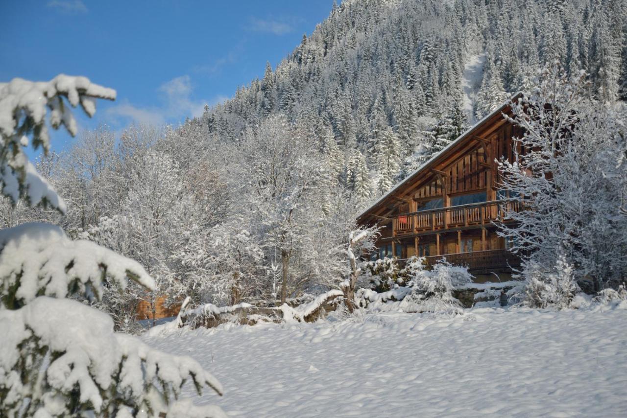 Chalet Cannelle Châtel Exterior foto